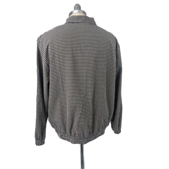 Vintage Check Jacket Drapers And Damons Swiss Dot Seersucker Lightweight XXL - Picture 2 of 6